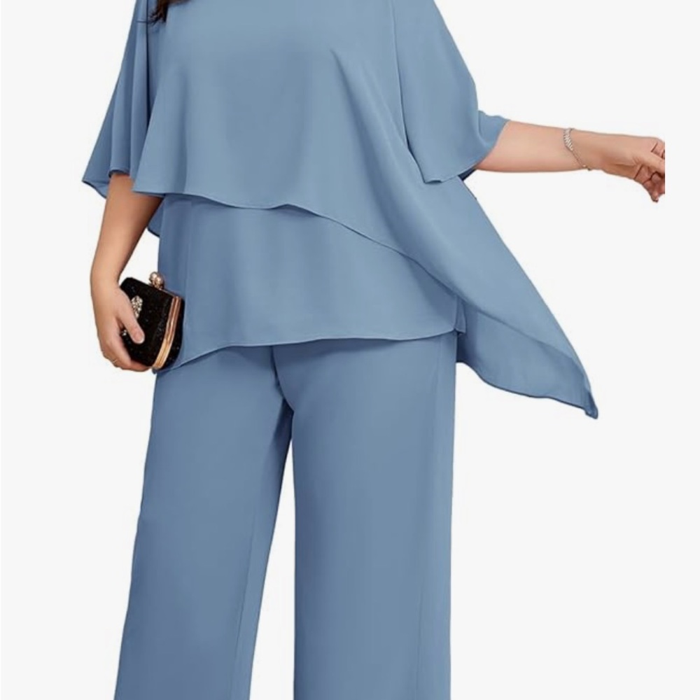 Elegant Blue Women's Jumpsuit